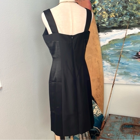 YL By Yair,STUNNING Black Velvet Cutout Tuxedo Cocktail Dress w/Bra Holders,EUC - Picture 5 of 15